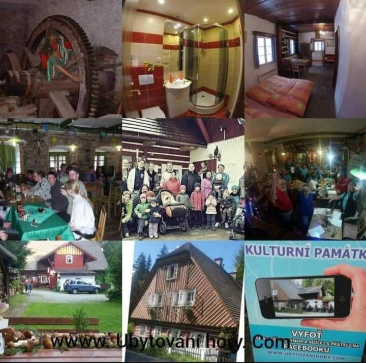 Roubenka Mlyn U Skaly Destne V Orlickych Horach Volne Terminy 5 Bytu ภายนอก รูปภาพ